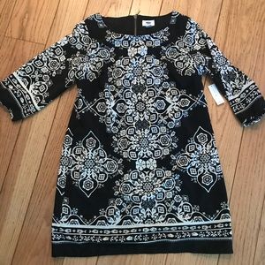 Black and white dress